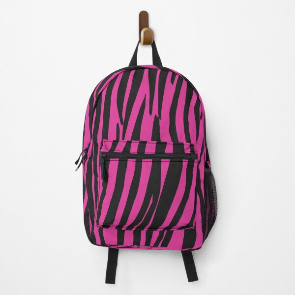 Item preview, Hot Pink and Black Zebra Print Stripes designed and sold by OneThreeSix.