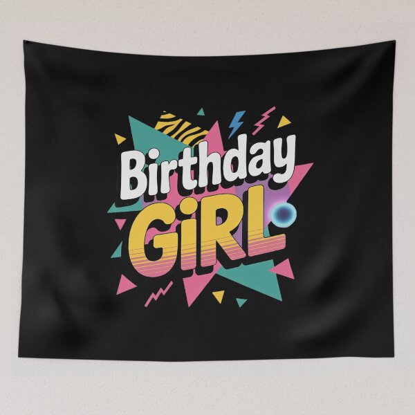 Item preview, Birthday girl 80s 90s birthday party costume for women designed and sold by angolinnArt.