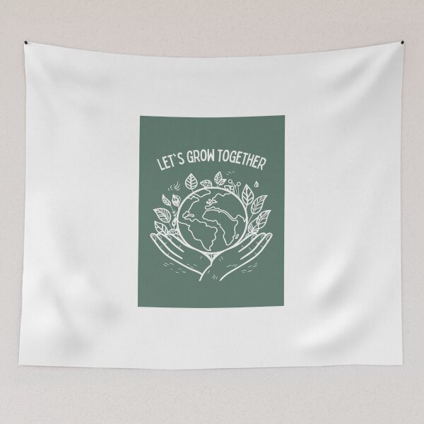 Item preview, Let's Grow Together Illustration designed and sold by Divya-Hirodiya.