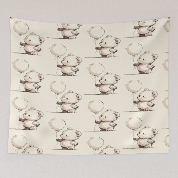 Item preview, Playful Friends Holding  Hands Artwork   designed and sold by NivyasArtistry.