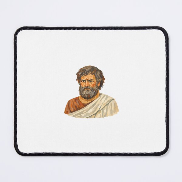 Item preview, Heraclitus, Pre-Socratic Greek Philosopher, Gouache Poster Paint designed and sold by shadow-bloom.