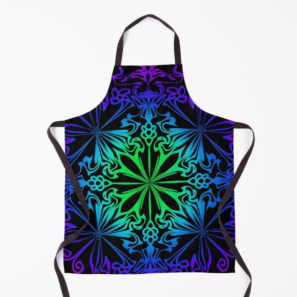 Item preview, Floral botanical mandala, flower of life, purple, blue,  green, rainbow bohemian mandala  designed and sold by hollycooper.
