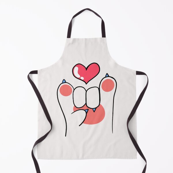 Item preview, Cute Cat Paw Heart Beans Illustration designed and sold by ZenNal.