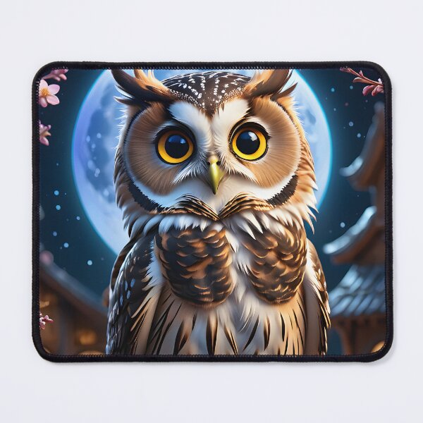 Item preview, Whimsical Night Owl Art designed and sold by KeiraSlackDesigns.