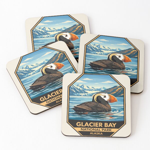 Item preview, Glacier Bay National Park Sticker designed and sold by Gideon Emmerich.