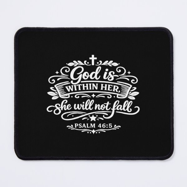 Item preview, god is within her she will not fall ,Faith Based Gift, Religious designed and sold by CloudyPress.