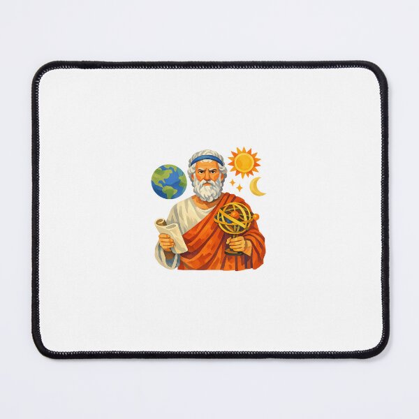 Item preview, Philolaus, Pre-Socratic Greek Philosopher, Gouache Poster Paint designed and sold by shadow-bloom.