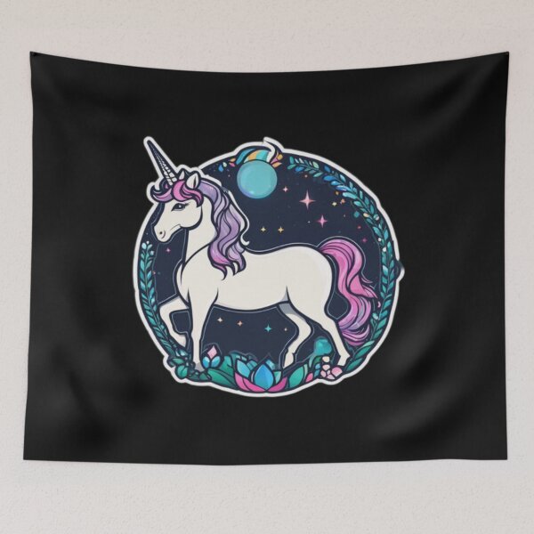 Item preview, Unicorn Art designed and sold by Planetporridge.