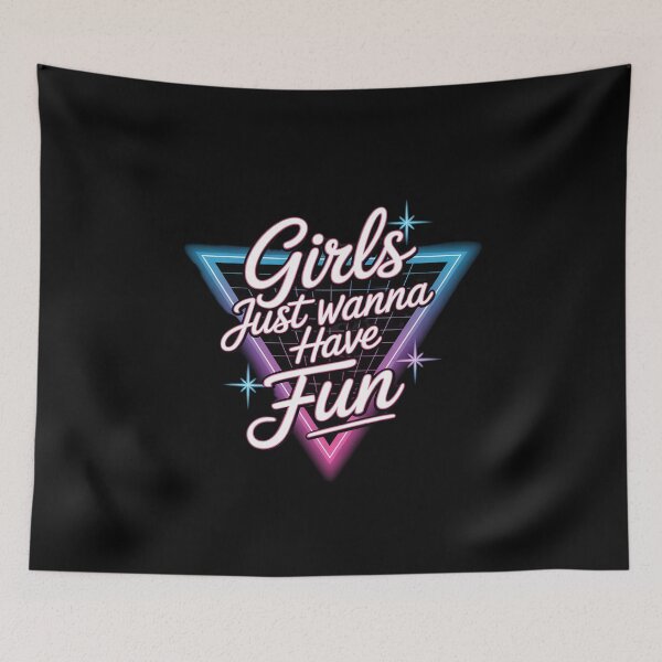 Item preview, Birthday Girl Birthday Party Girls Just Wanna Have Fun 80's designed and sold by angolinnArt.