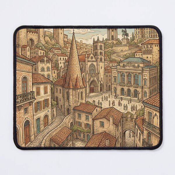 Item preview, Love From Montpellier City of France Vintage Art designed and sold by Witty Shirts.