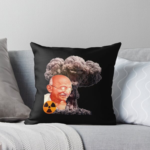 Item preview, Gandhi The Nuke Lover Nuclear Gandhi Black designed and sold by Hassan-Digital.