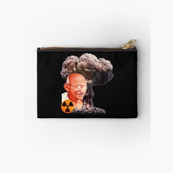 Item preview, Gandhi The Nuke Lover Nuclear Gandhi Black designed and sold by Hassan-Digital.
