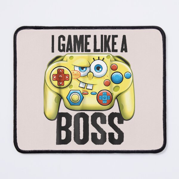 Item preview, Spongebob Squarepants I Game Like A Boss designed and sold by Hassan-Digital.