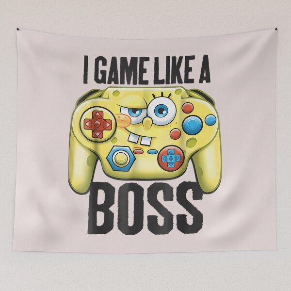 Item preview, Spongebob Squarepants I Game Like A Boss  designed and sold by Hassan-Digital.