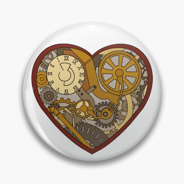 Item preview, Steampunk heart designed and sold by KyttsyKrafts.