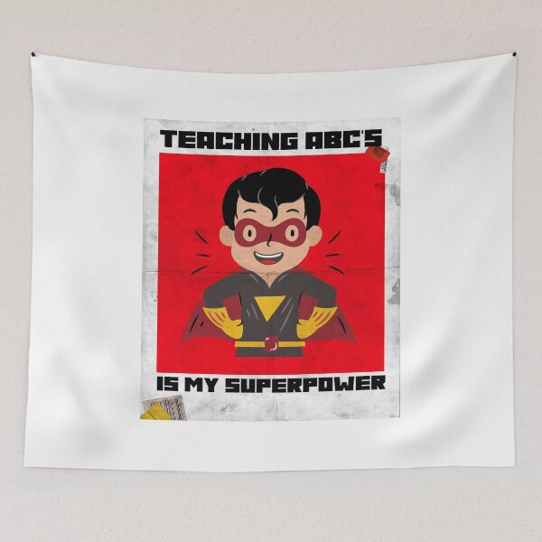 Item preview, Teaching ABC'S Is My SuperPower  designed and sold by LegendElite.
