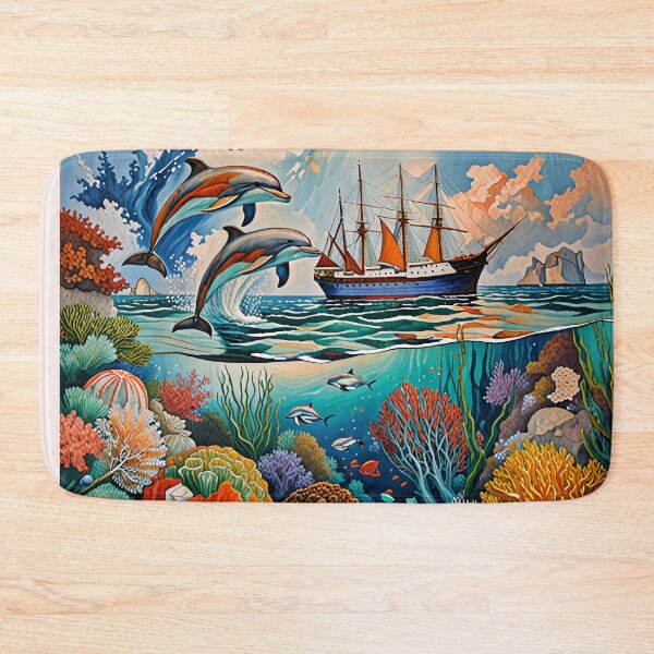 Item preview, the beautiful coral reef designed and sold by Jannicki-Art.