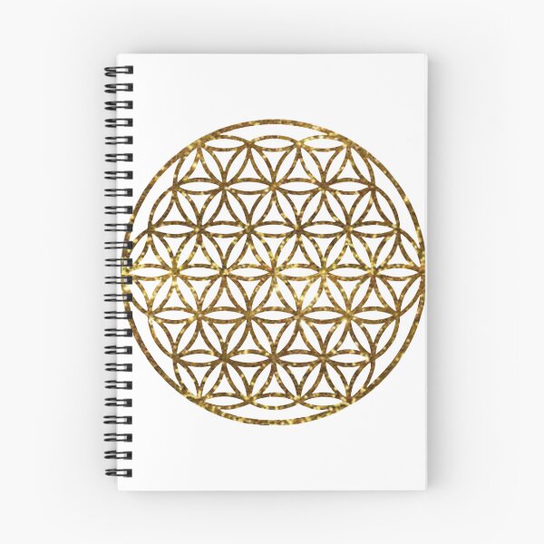 Item preview, Golden Sparkling flower of life, zen life, glitter gold scared geometry  designed and sold by hollycooper.