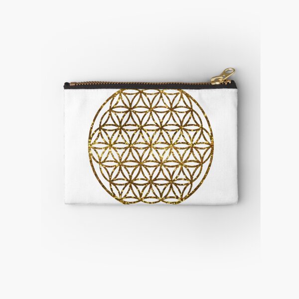 Item preview, Golden Sparkling flower of life, zen life, glitter gold scared geometry  designed and sold by hollycooper.