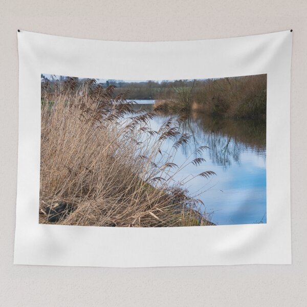 Item preview, Golden reeds on the river bank designed and sold by yackers1.