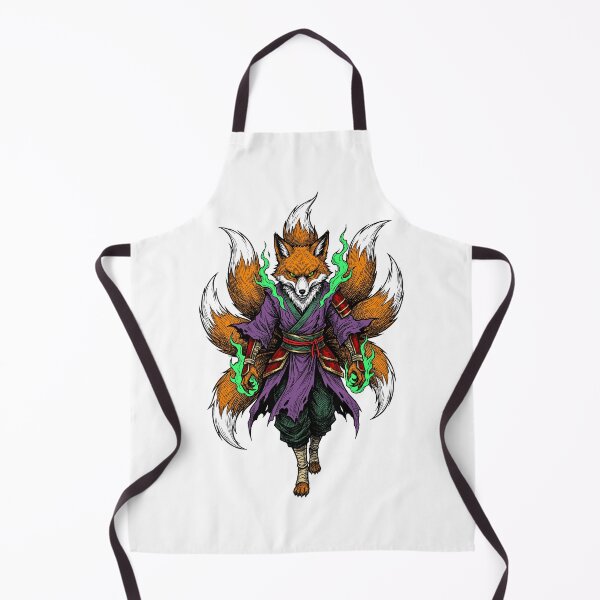 Item preview, The Seven-Tailed Fox Warrior designed and sold by krabbaraban.