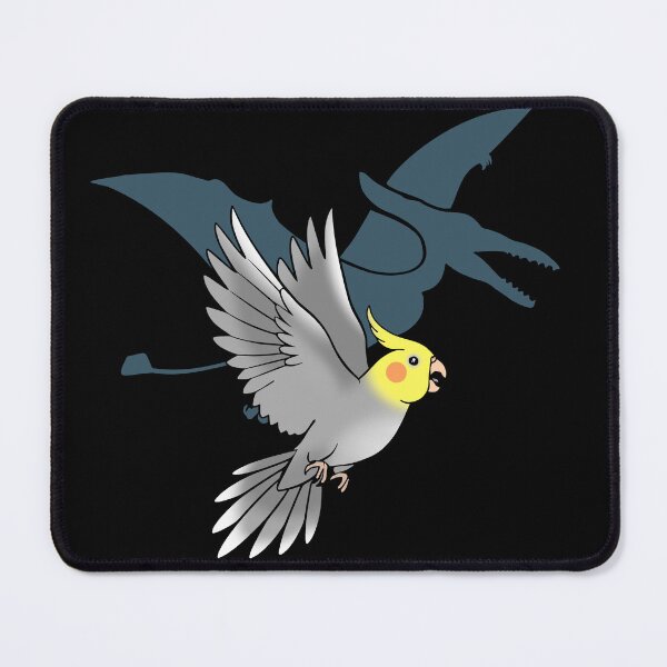Item preview, Pterodactyl Shadow Cockatiel designed and sold by FandomizedRose.