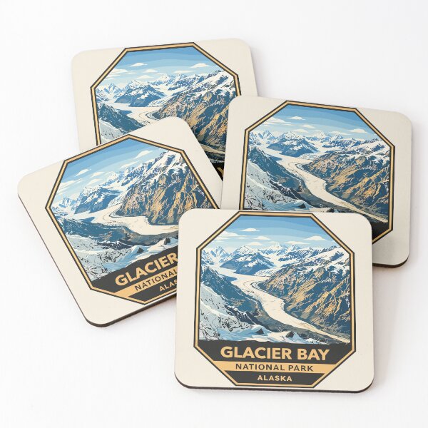 Item preview, Glacier Bay National Park Sticker designed and sold by Gideon Emmerich.