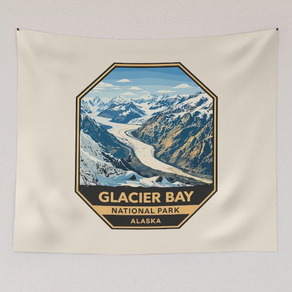 Item preview, Glacier Bay National Park Sticker designed and sold by Gideon Emmerich.
