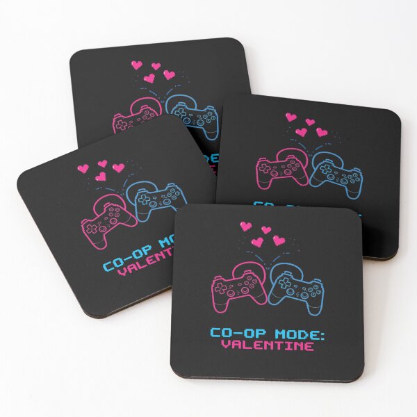 Item preview, Co-Op Mode Valentine Gamer Couple for him&her designed and sold by shop43.