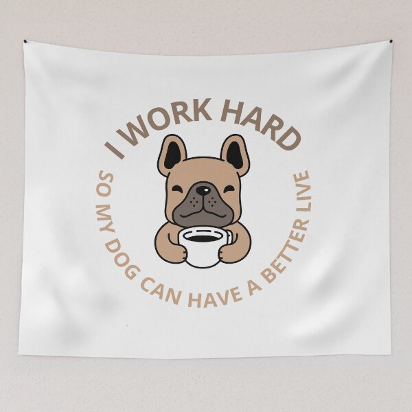 Item preview, French Bulldog Funny Quote Dog Lover Design designed and sold by HubCreates.