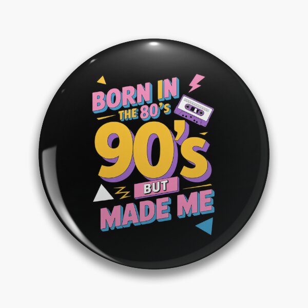 Item preview, Born in the 80's Raised in the 90's Nostalgia 7 designed and sold by angolinnArt.