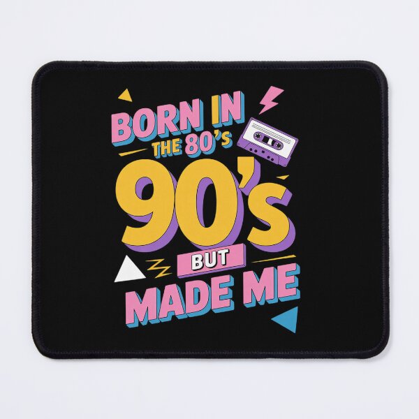 Item preview, Born in the 80's Raised in the 90's Nostalgia 7 designed and sold by angolinnArt.