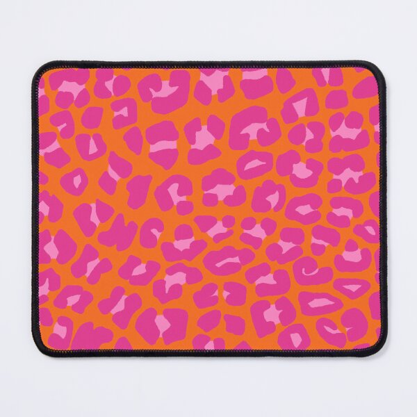 Item preview, Orange and Pink Leopard Spots Print Pattern designed and sold by OneThreeSix.