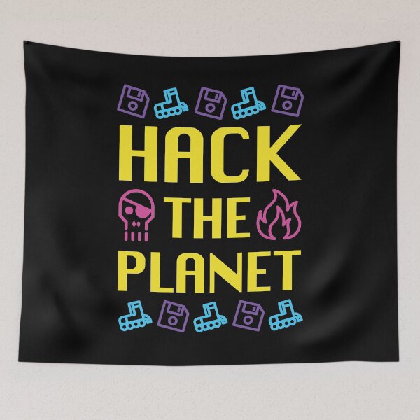 Item preview, Hackers - Hack The Planet (Clean) designed and sold by thmadethis.