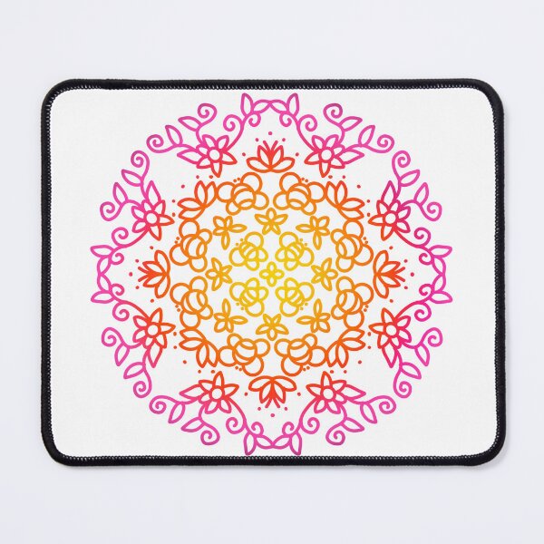 Item preview, Pink mandala bumblebee and floral, flower of life designed and sold by hollycooper.