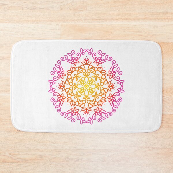Item preview, Pink mandala bumblebee and floral,  flower of life designed and sold by hollycooper.