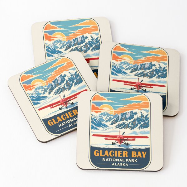 Item preview, Glacier Bay National Park Sticker designed and sold by Gideon Emmerich.