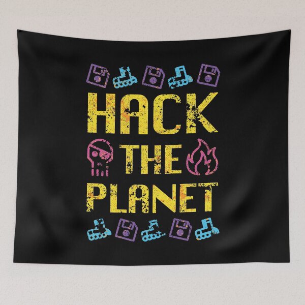 Item preview, Hackers - Hack The Planet (Rough) designed and sold by thmadethis.