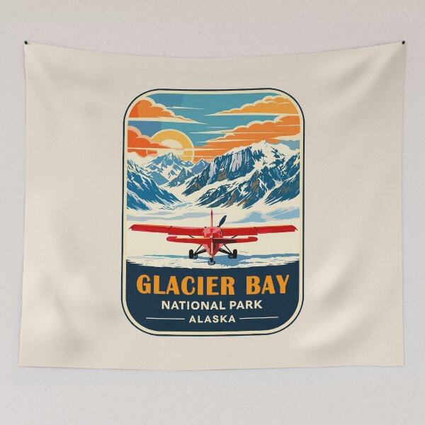 Item preview, Glacier Bay National Park Sticker designed and sold by Gideon Emmerich.