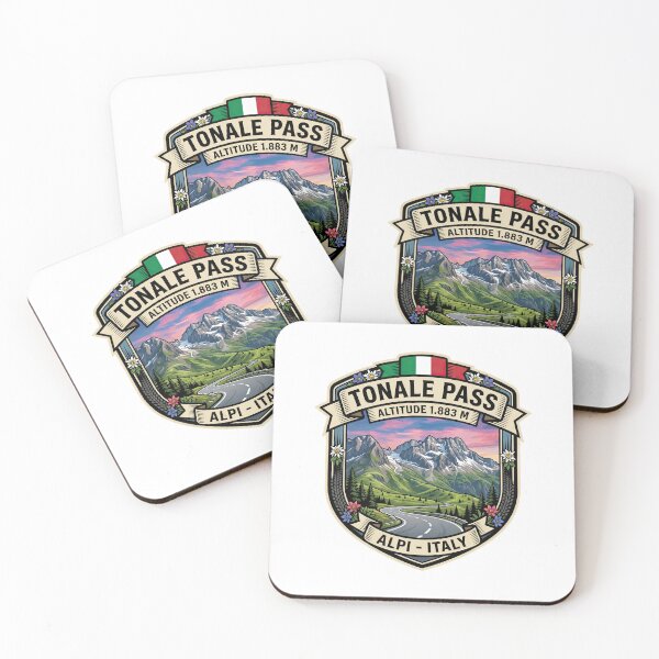 Item preview, Tonale Pass – Passo del Tonale – Italy Mountain Road for Bikers designed and sold by enzoade.