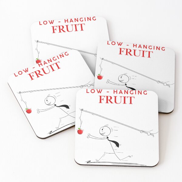 Item preview, Low-Hanging Fruit – Corporate Strategy Humor designed and sold by chillbyME.