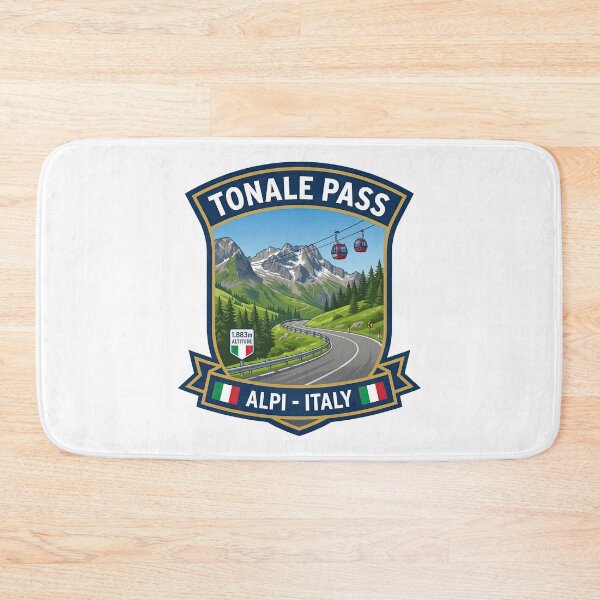 Item preview, Tonale Pass – Passo del Tonale – Alpine Motorcycle Travel Design designed and sold by enzoade.