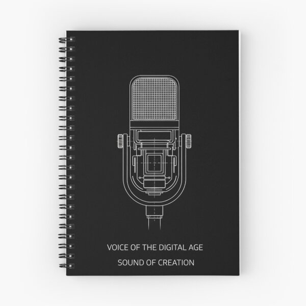 Item preview, Professional Studio Microphone Blueprint - "Voice of the Digital Age" designed and sold by mAXiBoOM.