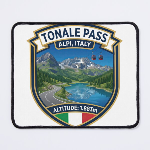 Item preview, Tonale Pass – Passo del Tonale – Italian Alps Motorcycle Road designed and sold by enzoade.