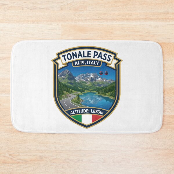 Item preview, Tonale Pass – Passo del Tonale – Italian Alps Motorcycle Road designed and sold by enzoade.