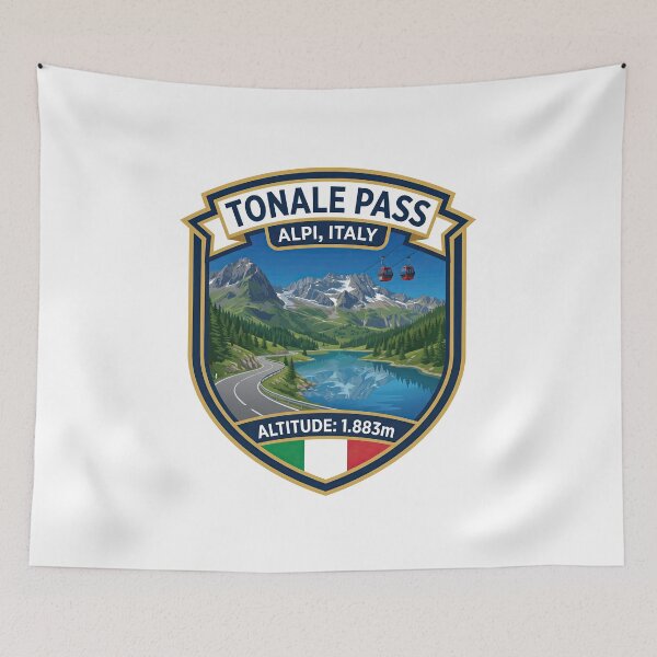 Item preview, Tonale Pass – Passo del Tonale – Italian Alps Motorcycle Road designed and sold by enzoade.