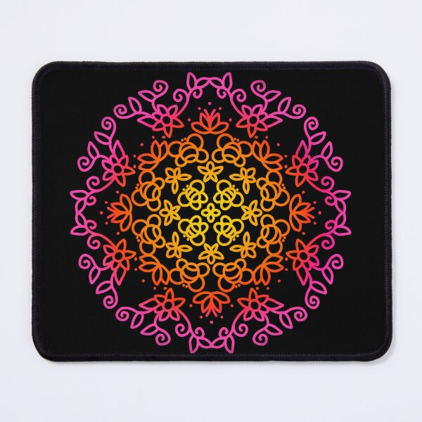 Item preview,  Pink mandala bumblebee and floral botanical,  flower of life designed and sold by hollycooper.