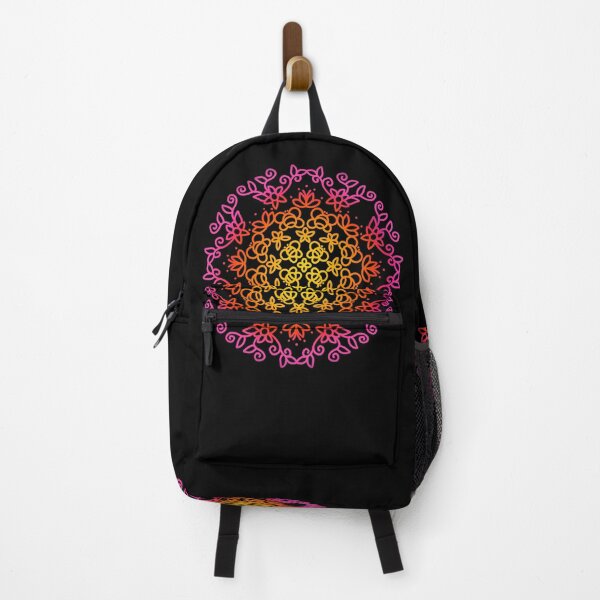 Item preview, Pink mandala bumblebee and floral botanical, flower of life designed and sold by hollycooper.