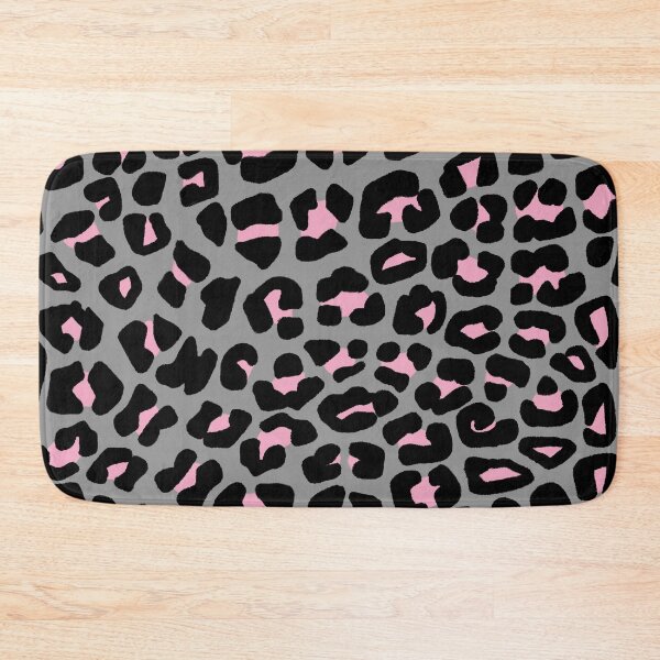 Item preview, Leopard Spots Print Pattern in Pink and Grey designed and sold by OneThreeSix.