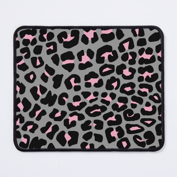 Item preview, Leopard Spots Print Pattern in Pink and Grey designed and sold by OneThreeSix.